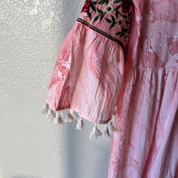 Indo Era size M boho embroidered dress - Picture 5 of 11